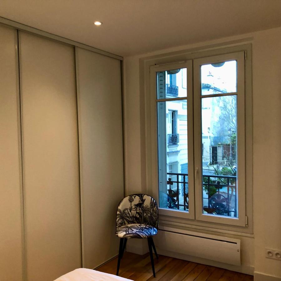 Rare Appartement D'Architecte En Haut De Montmartre Paris Dış mekan fotoğraf