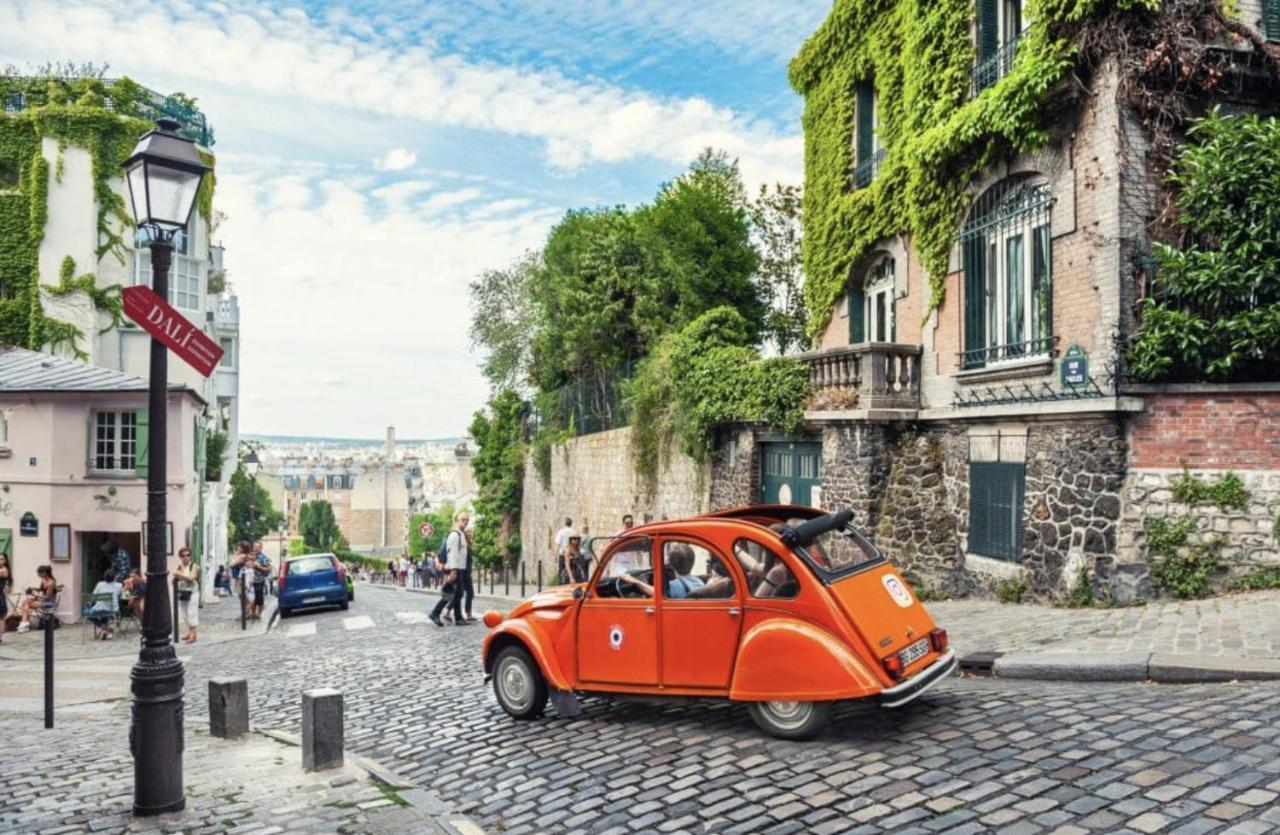 Rare Appartement D'Architecte En Haut De Montmartre Paris Dış mekan fotoğraf
