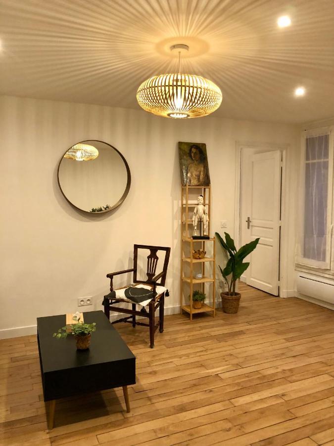 Rare Appartement D'Architecte En Haut De Montmartre Paris Dış mekan fotoğraf