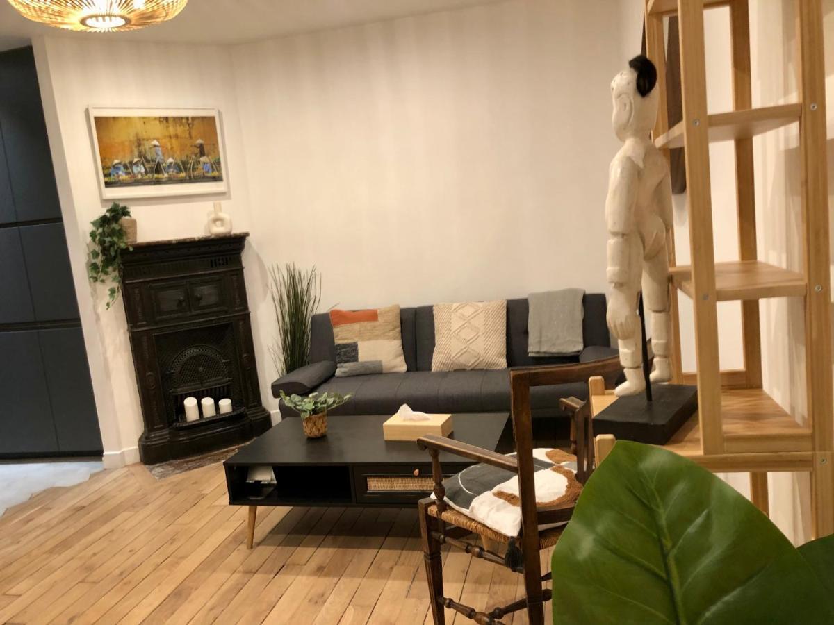 Rare Appartement D'Architecte En Haut De Montmartre Paris Dış mekan fotoğraf