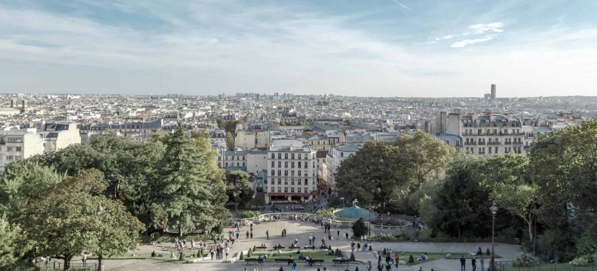 Rare Appartement D'Architecte En Haut De Montmartre Paris Dış mekan fotoğraf